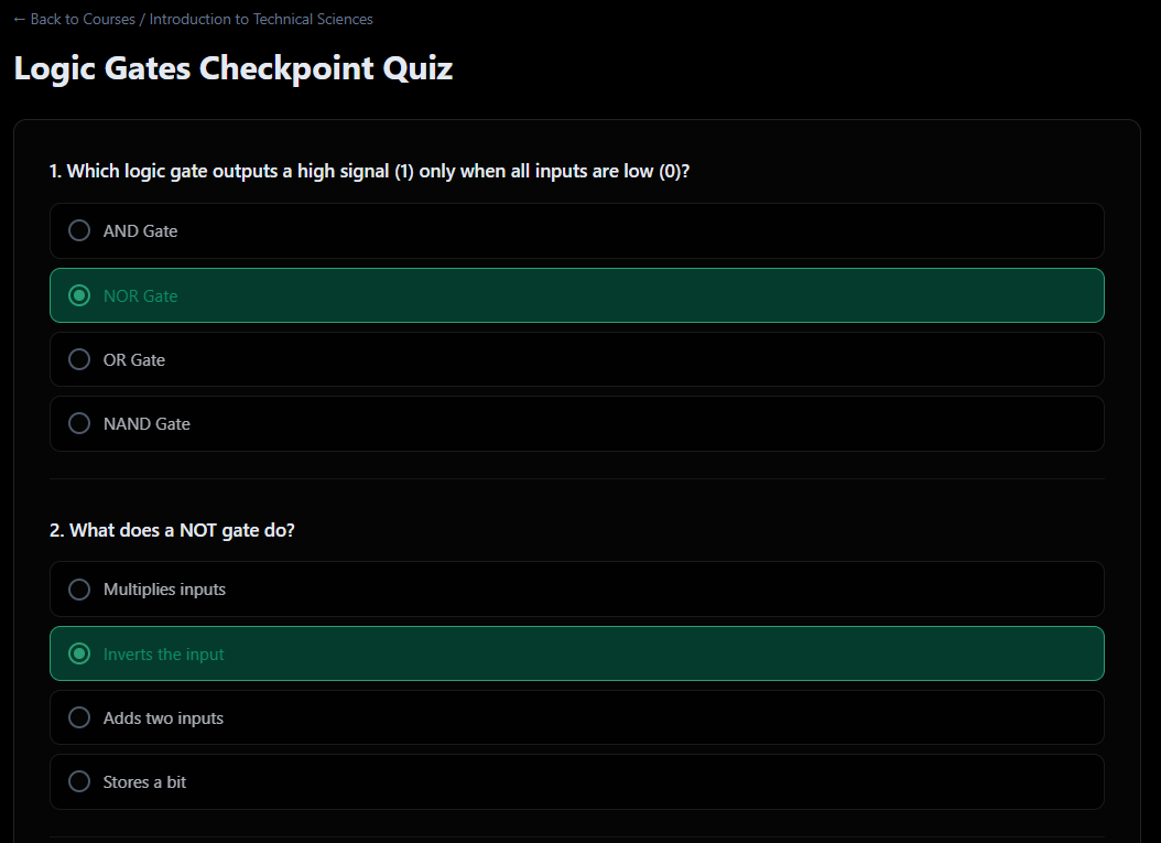 Smart Quizzes